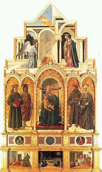 Piero della Francesca Polyptych of Perugia